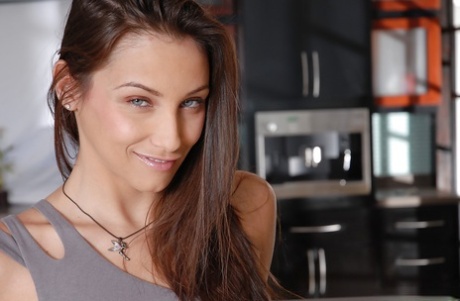 Graceful amateur Celeste Star undressing and masturbating her cunt 43744595